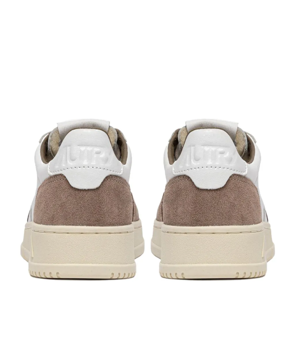 Logo Detail Leather Sneakers