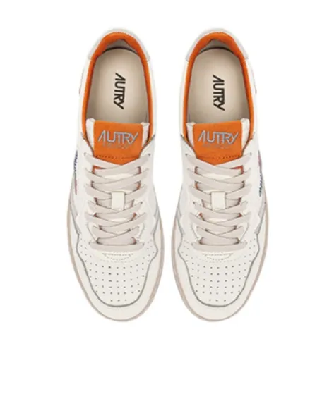 Perforated Leather Sneakers