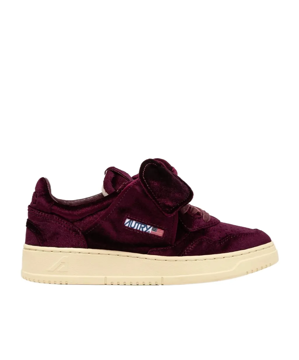 Velvet Bow Sneakers