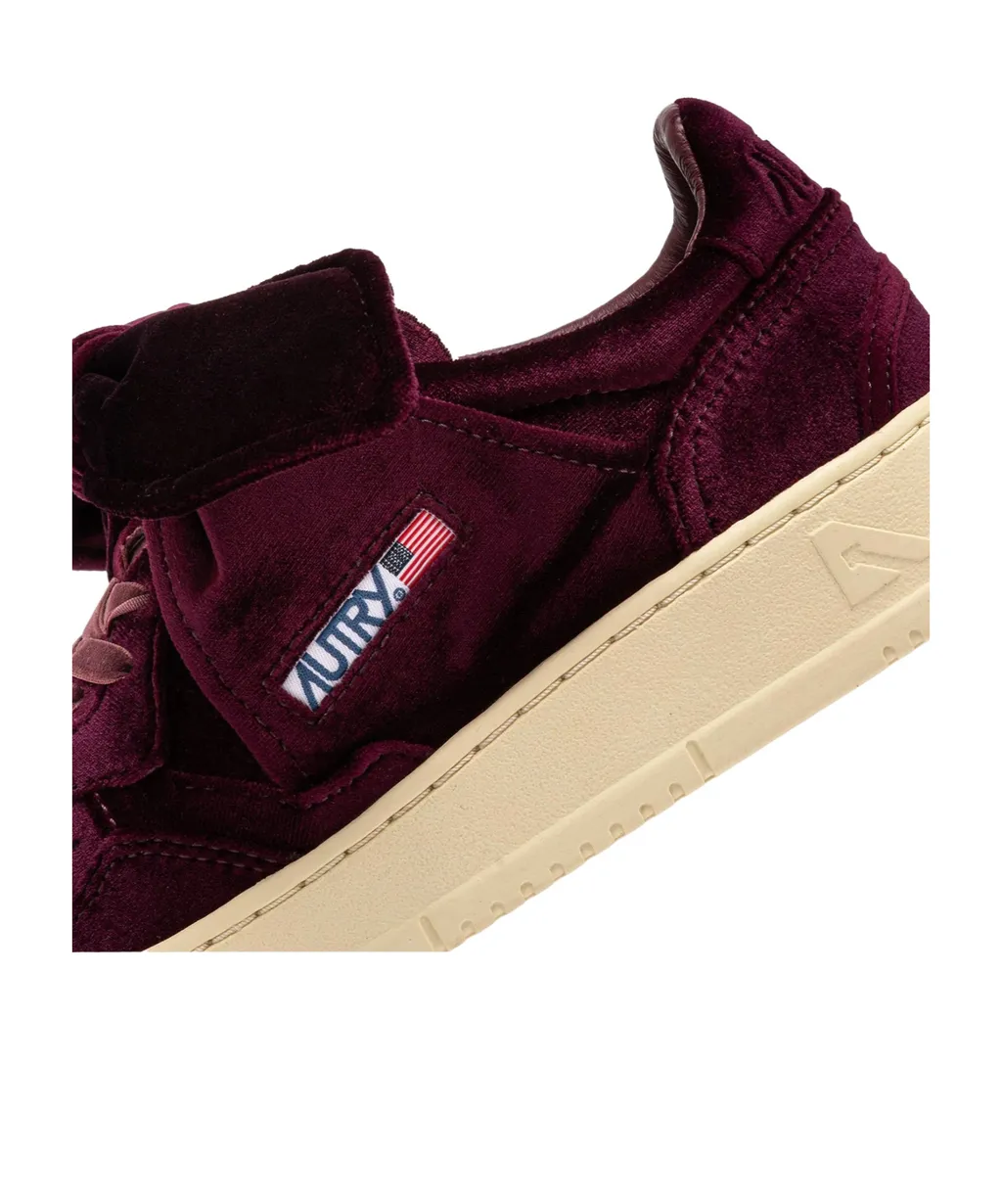 Velvet Bow Sneakers