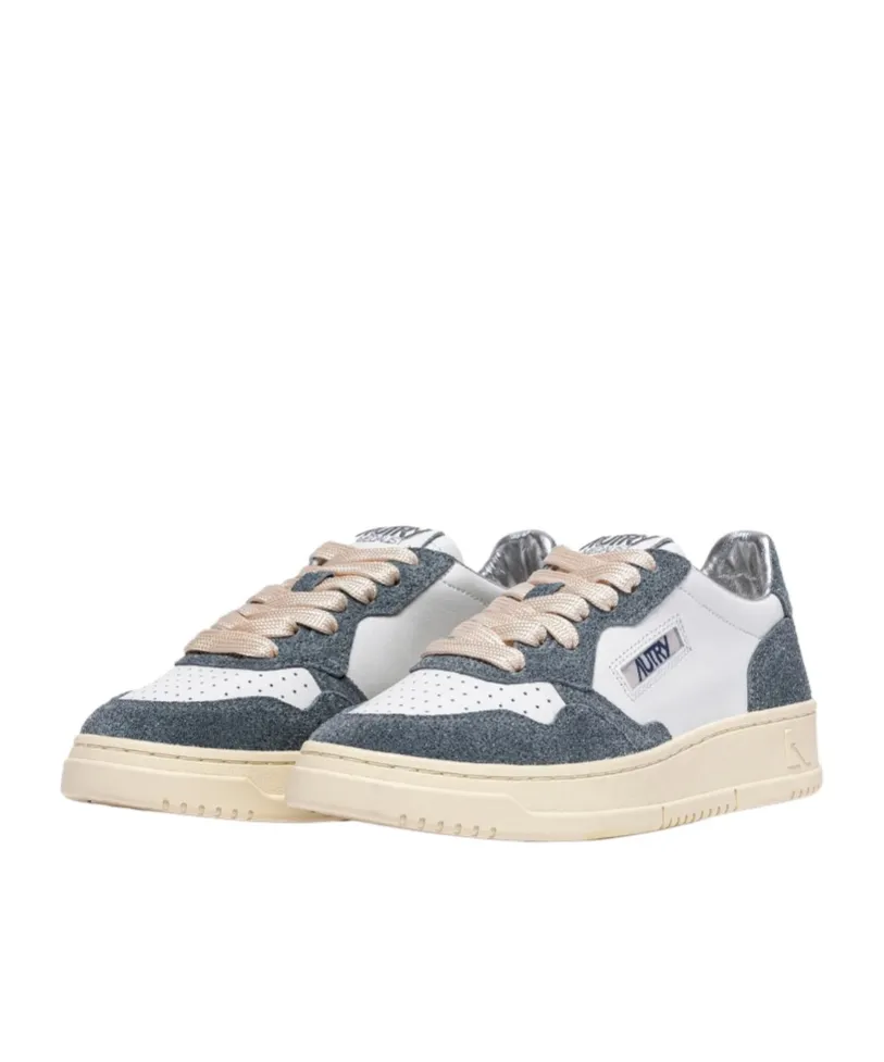Medalist Leather Suede Sneakers