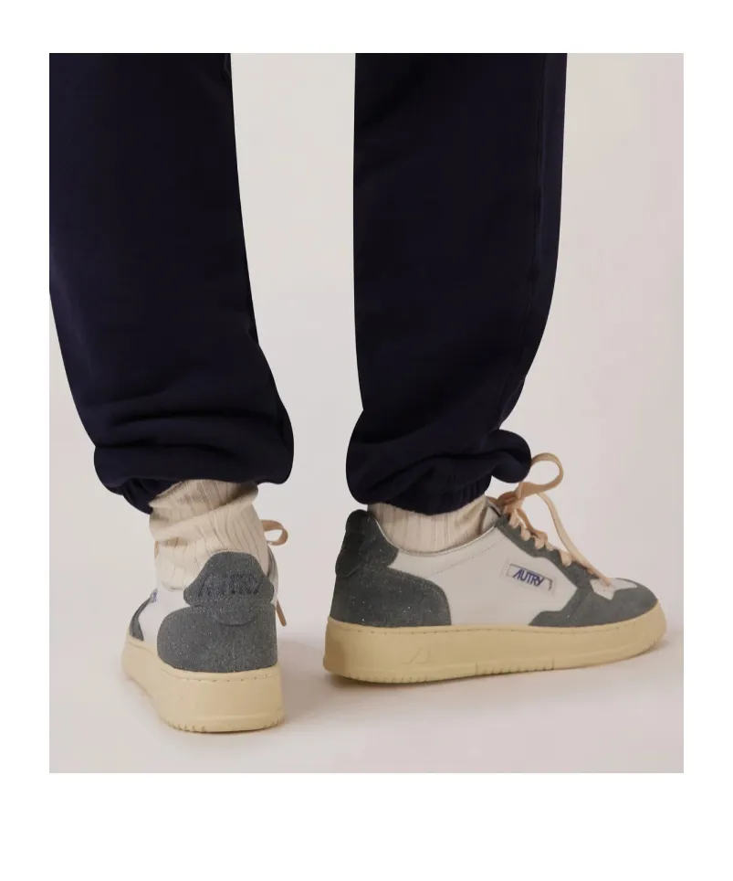 Medalist Leather Suede Sneakers