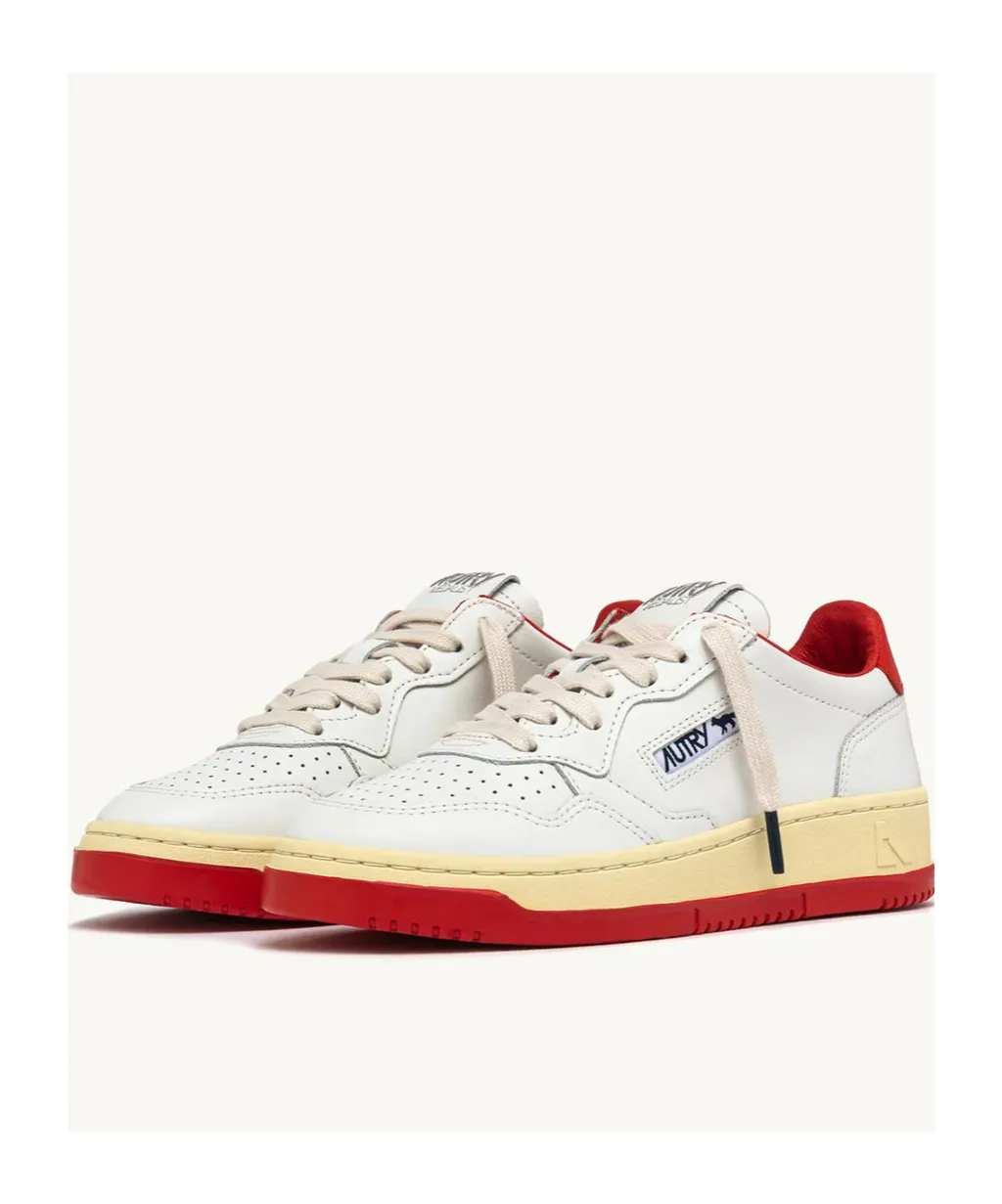 X Maison Kitsune Logo Printed Sneakers