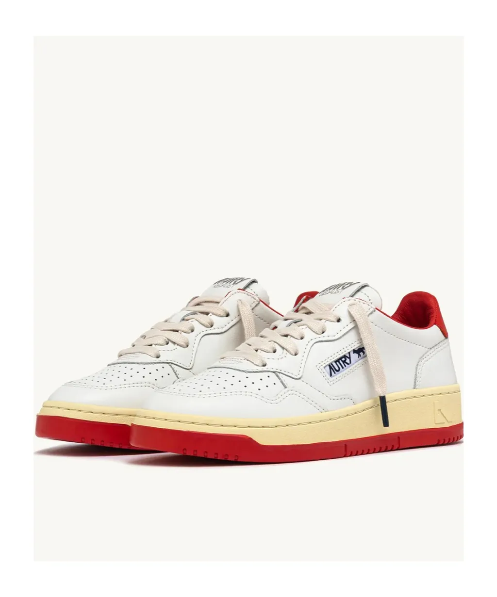 X Maison Kitsune Lace-Up Sneakers