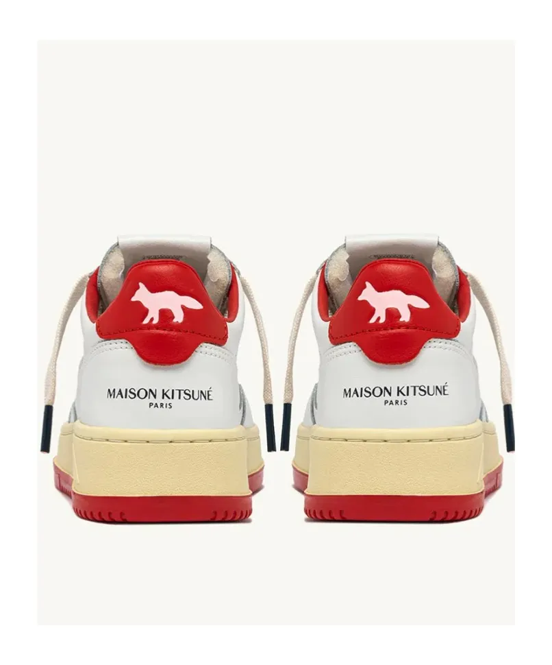 X Maison Kitsune Lace-Up Sneakers