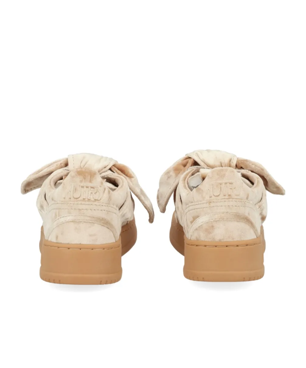 Medalist Velvet Bow Sneakers