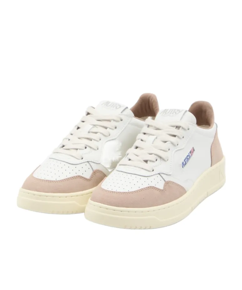 Logo Detail Leather Sneakers