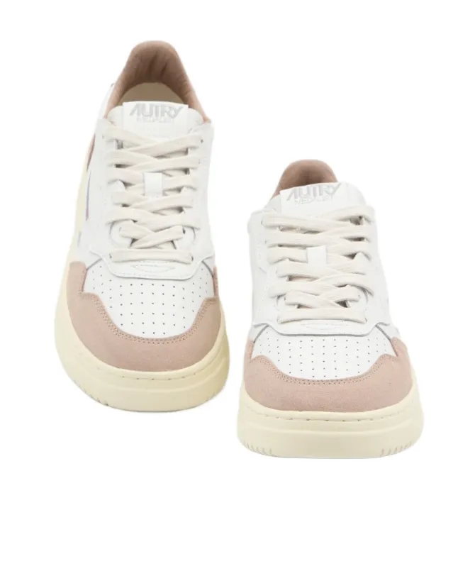 Logo Detail Leather Sneakers