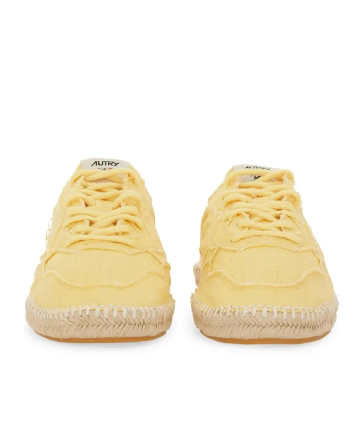 Lace-Up Espadrille Trainers