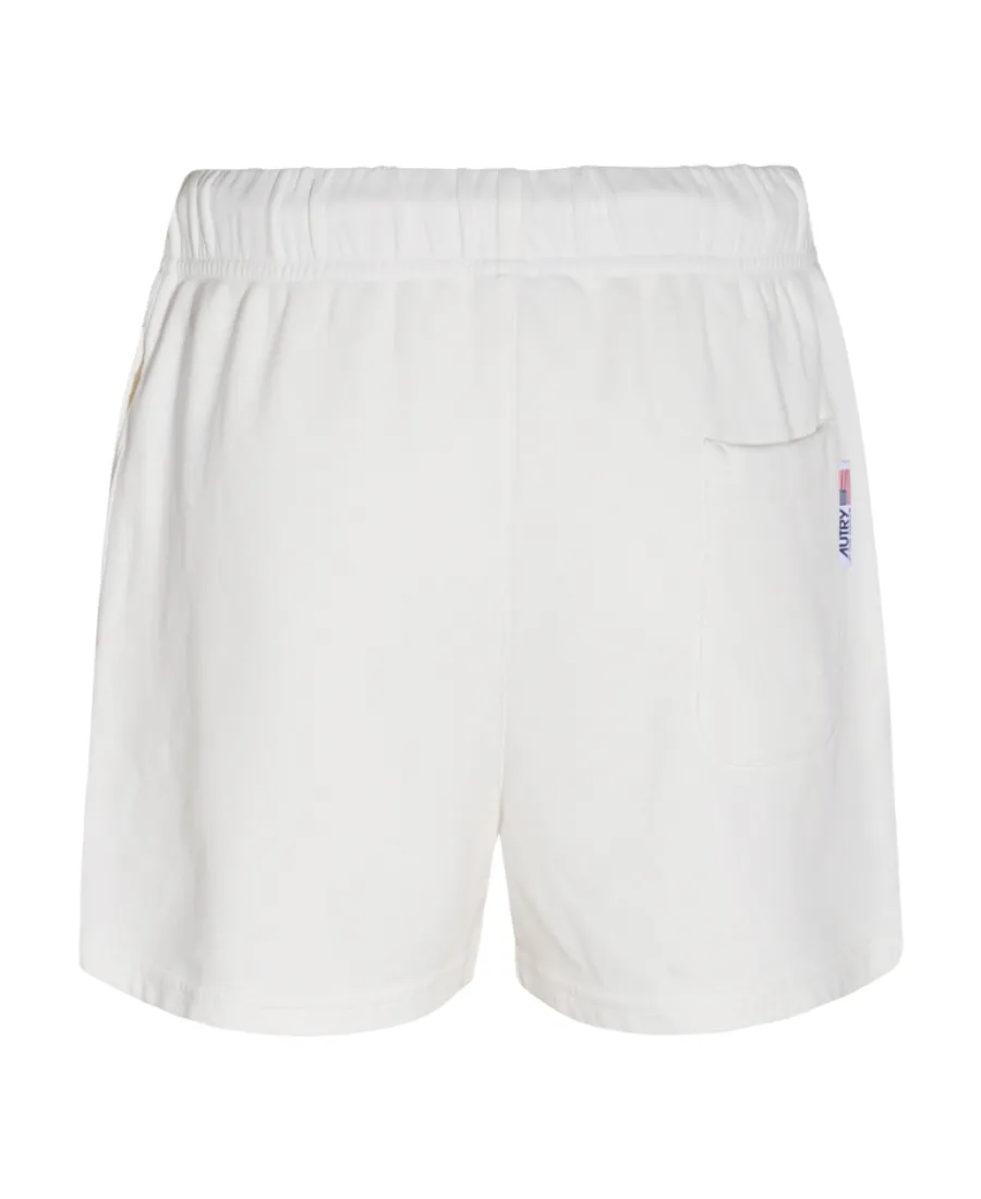 Logo Printed High Waist Shorts