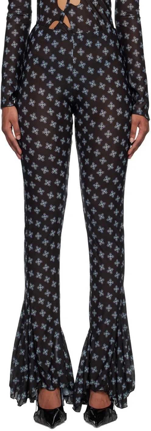 Pattern Casual Pants