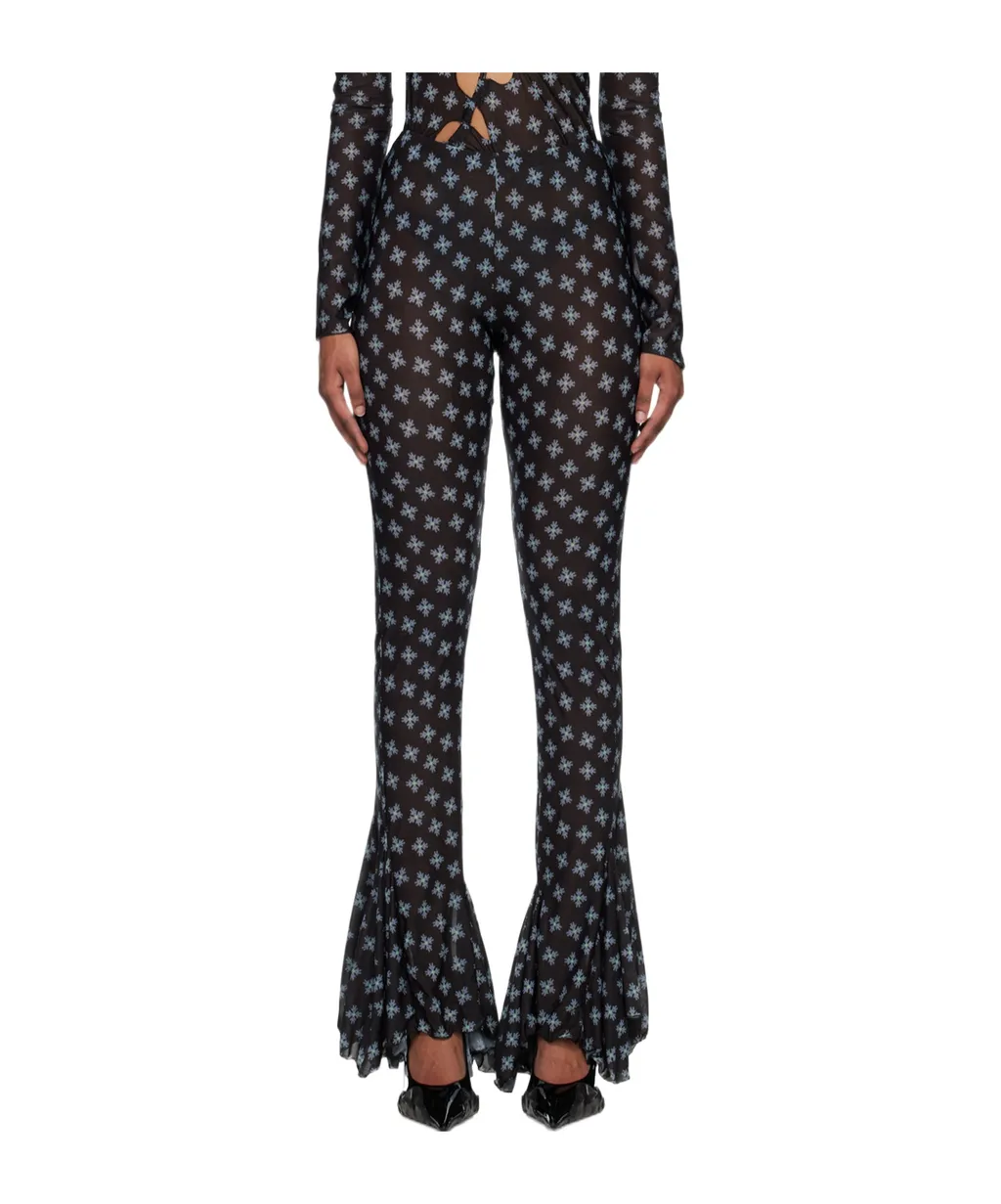 Pattern Casual Pants