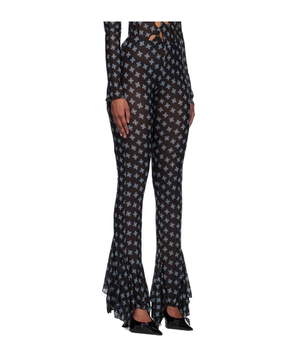 Pattern Casual Pants