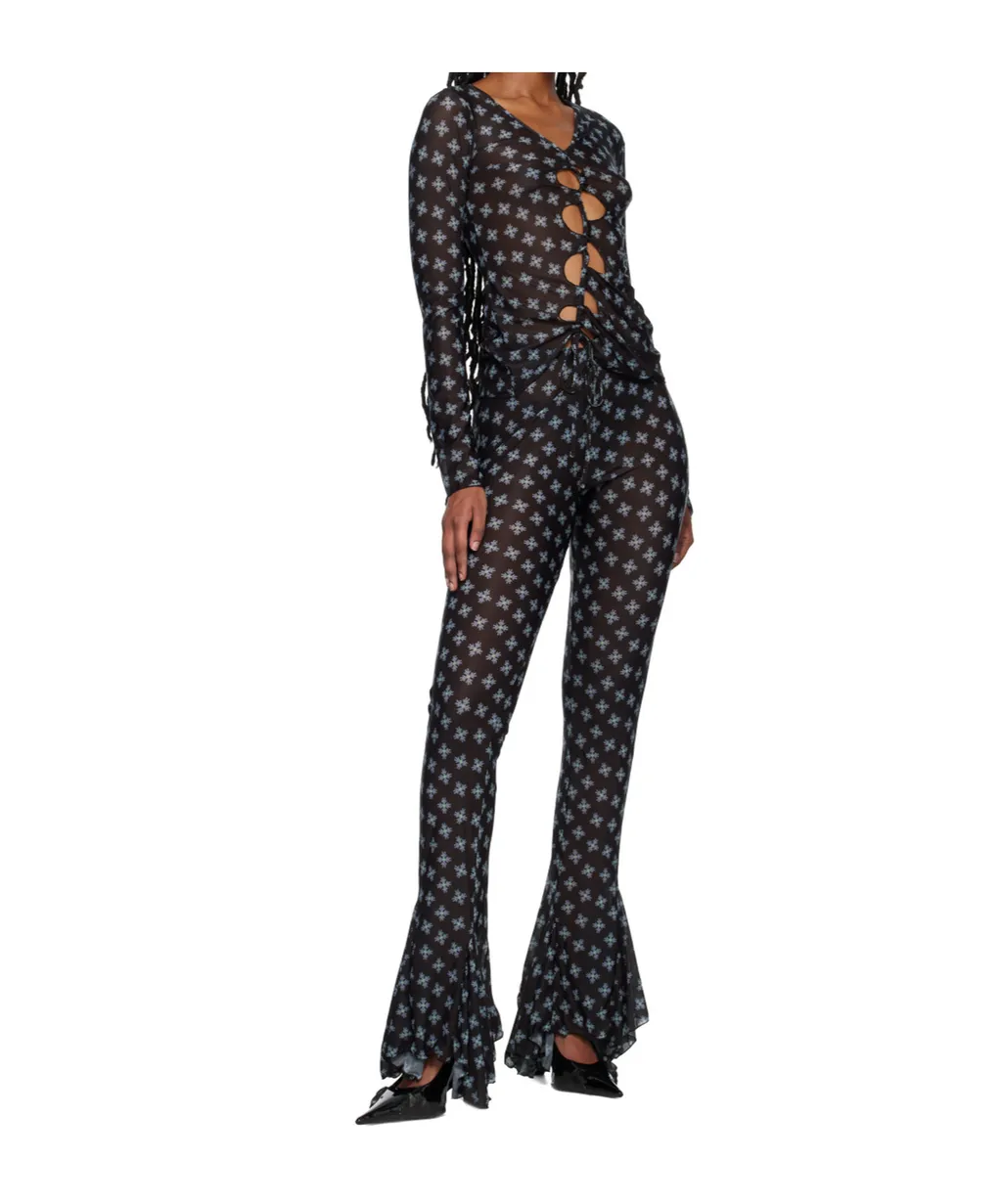 Pattern Casual Pants
