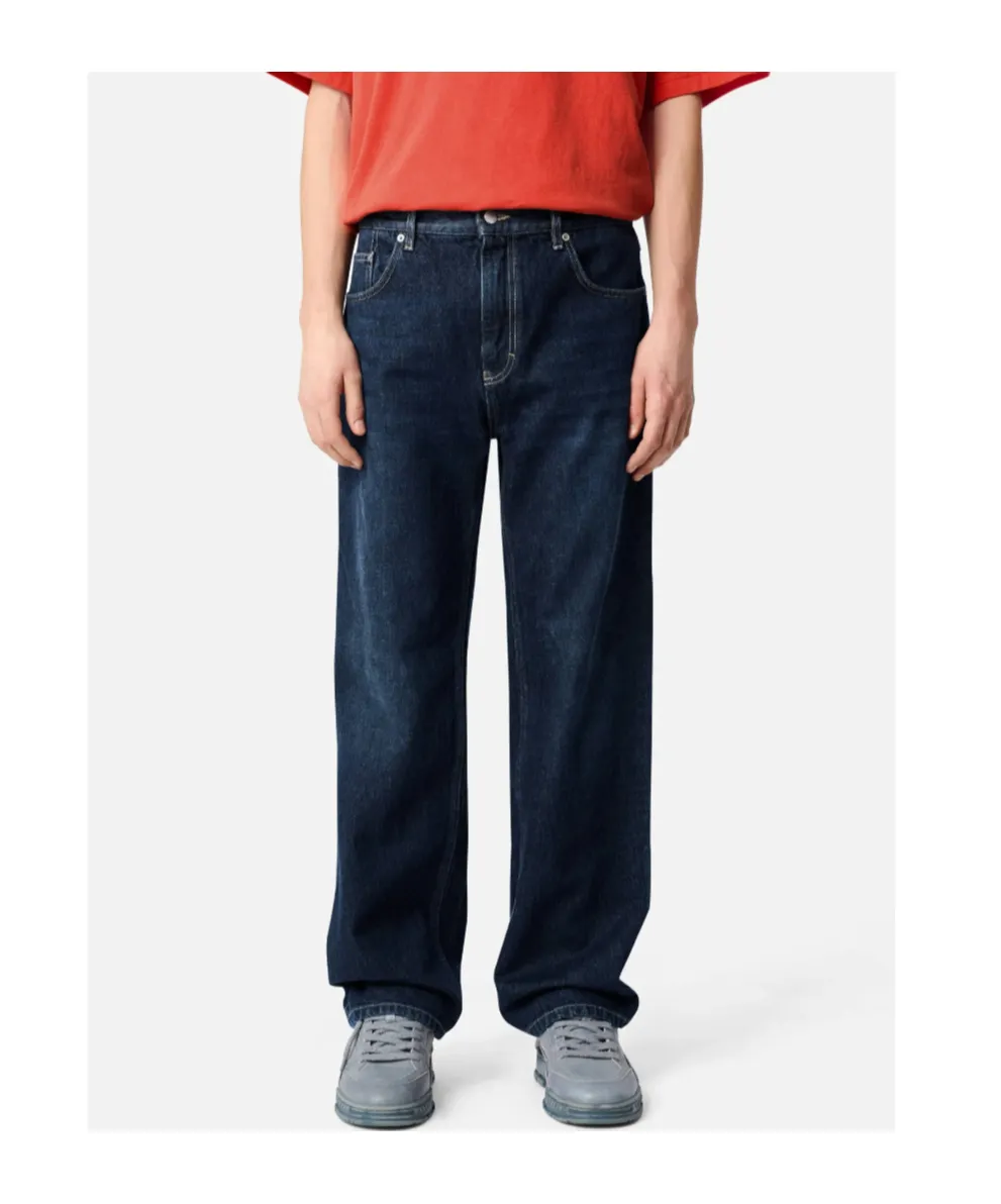 Cotton Straight Jeans