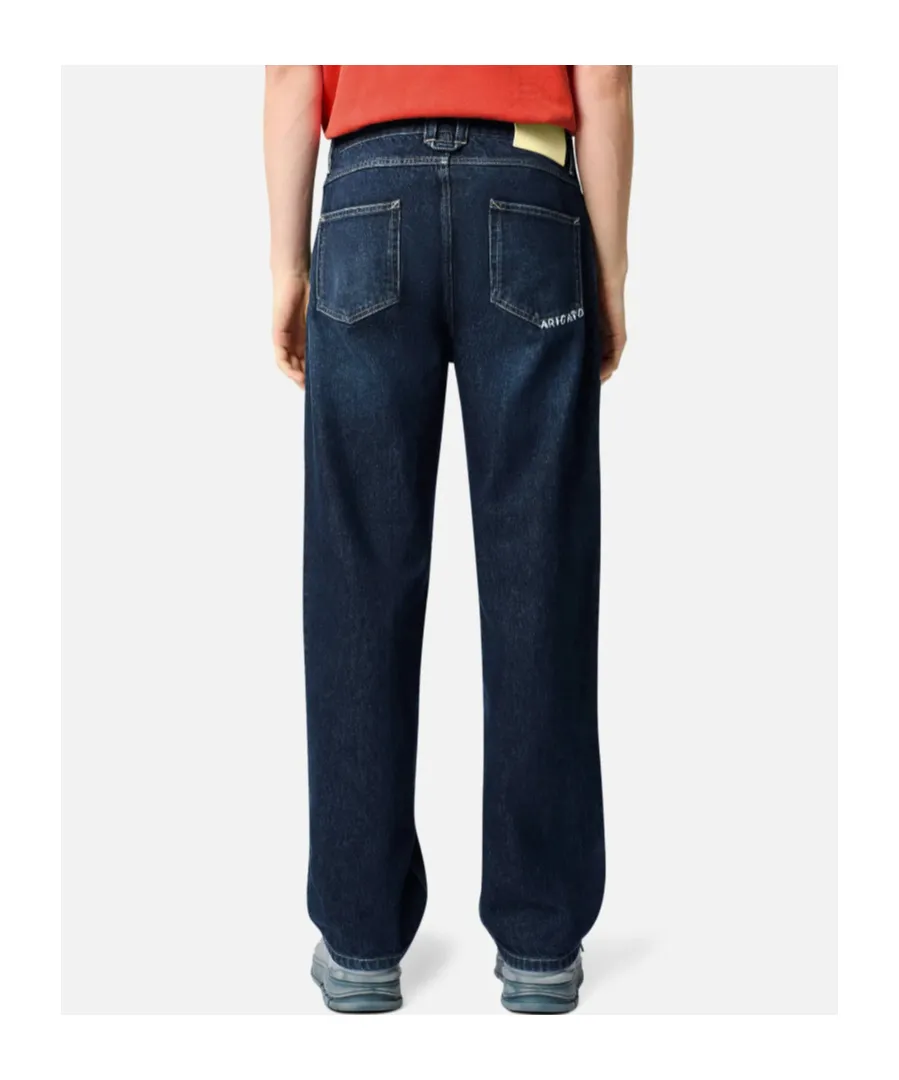 Cotton Straight Jeans