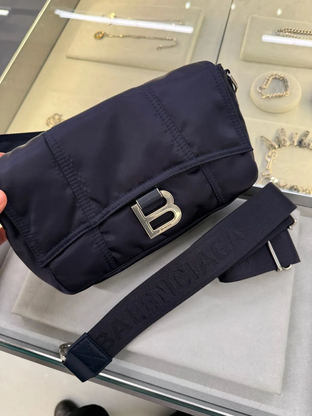 Hourglass Shoulder Bag