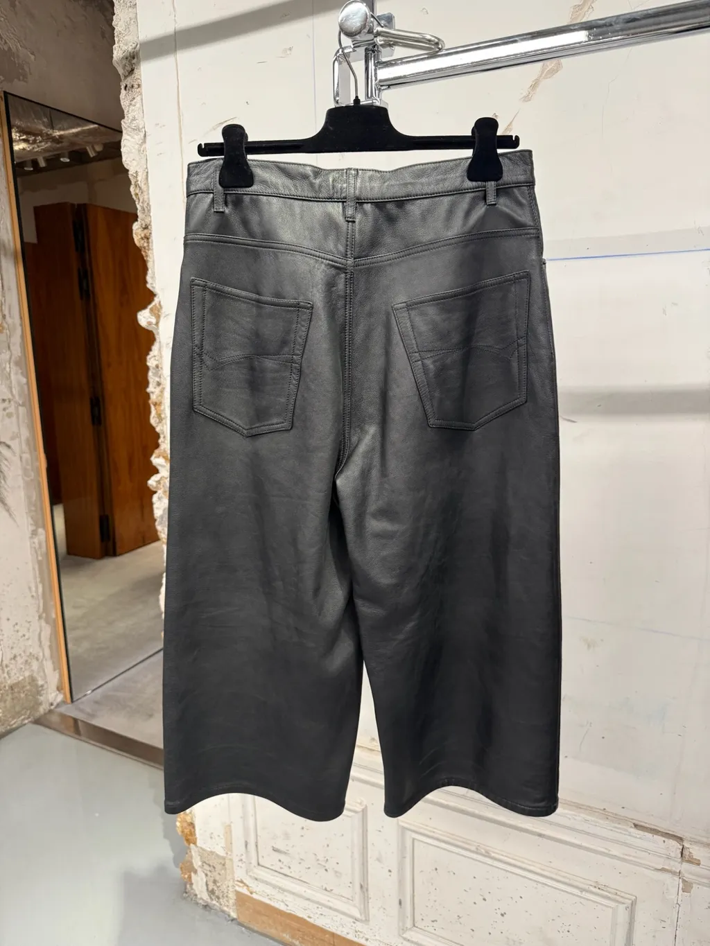 Leather Casual Pants