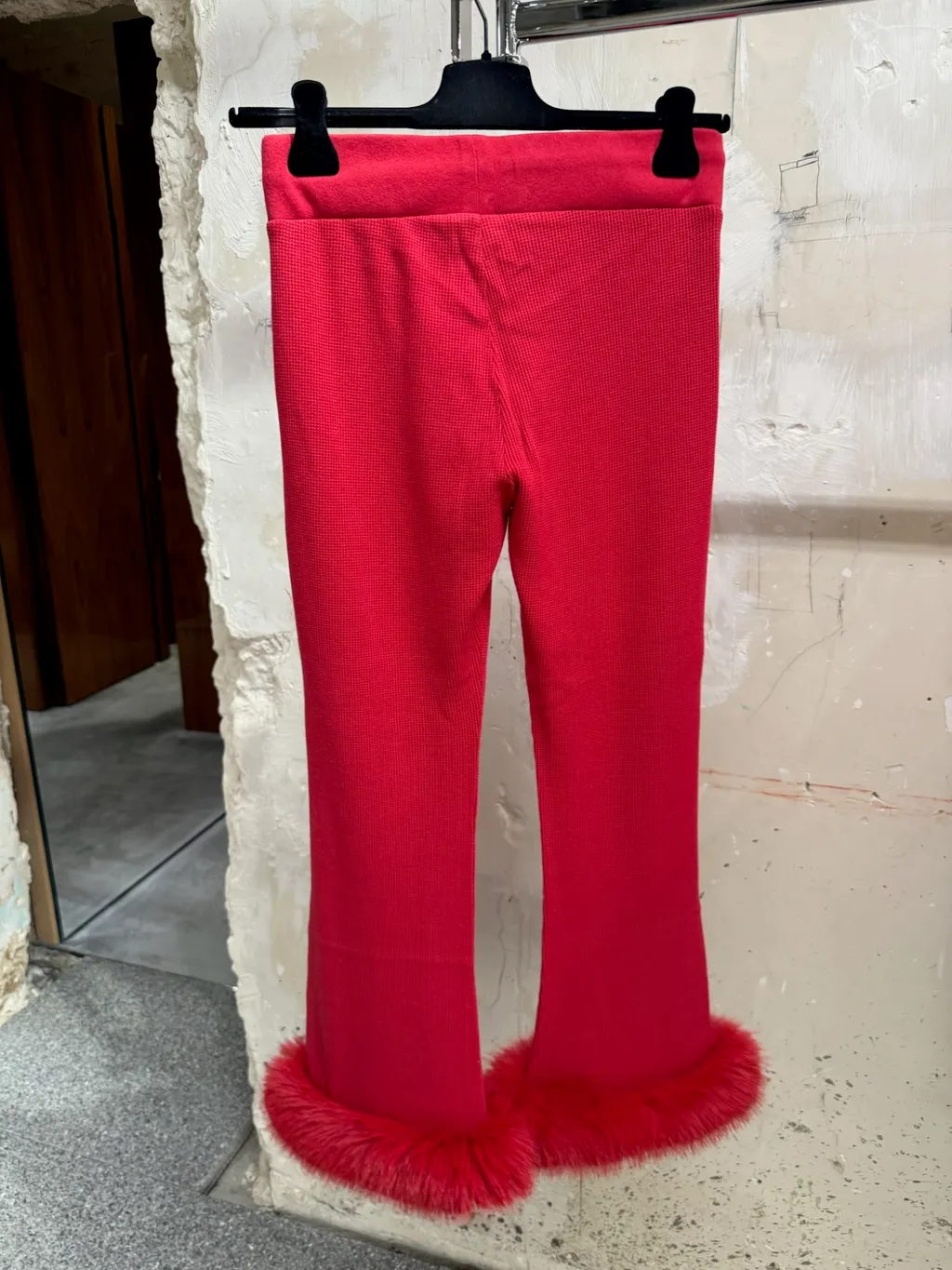 Flared Cropped Casual Pants