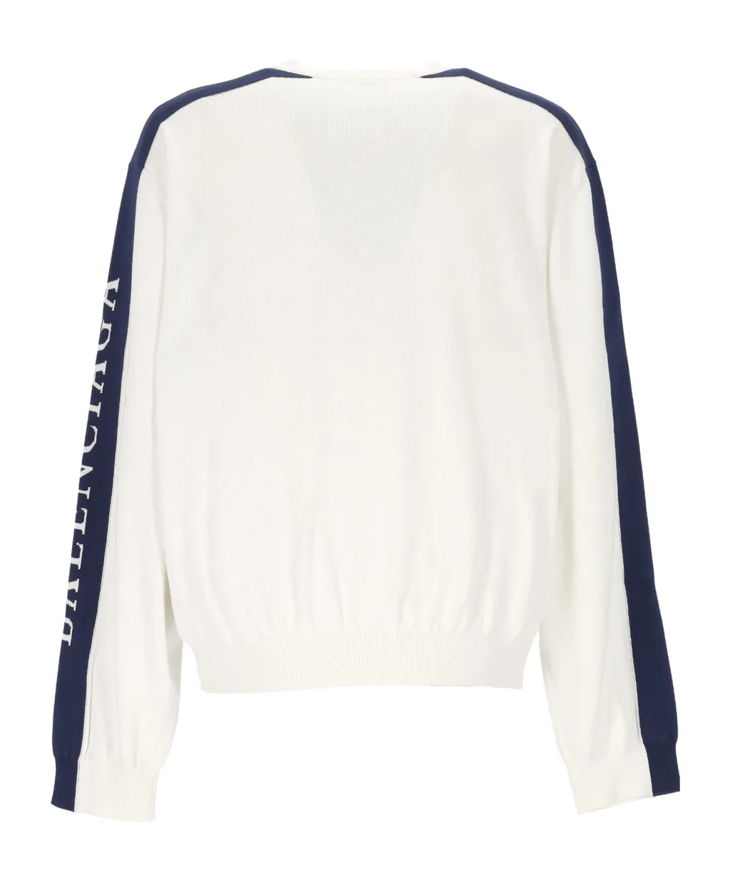 Side Striped Crewneck Sweatshirt