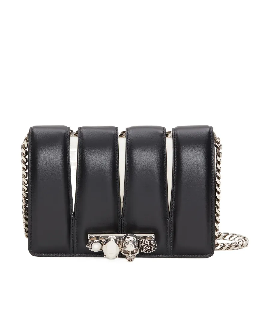 Skull Embellished Shoulder Bag