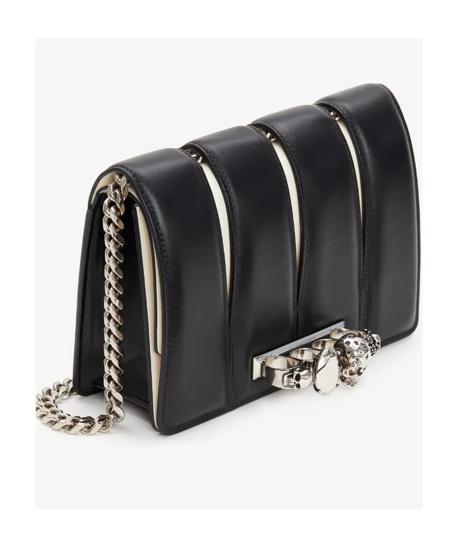 Skull Embellished Shoulder Bag