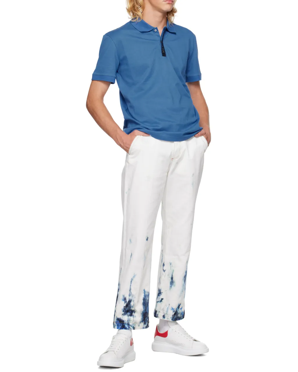 Logo-Trim Polo Shirt