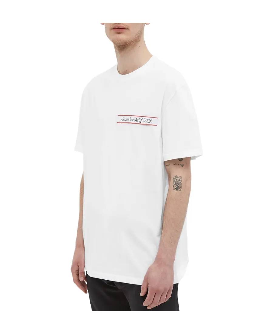 Logo Patch Crewneck T-Shirt