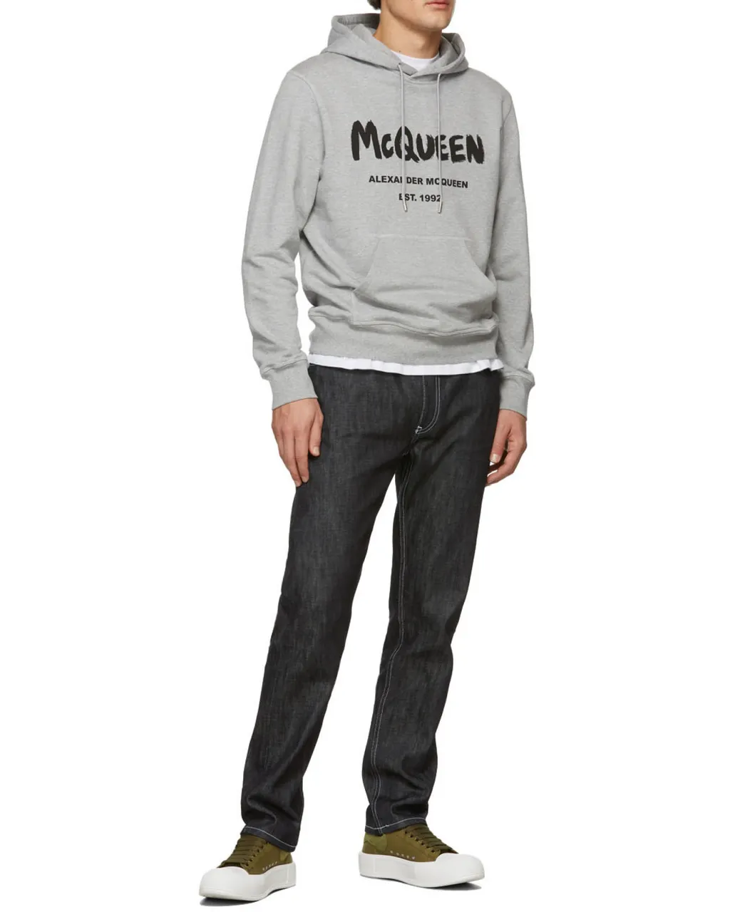 Logo-Print Cotton Hoodie