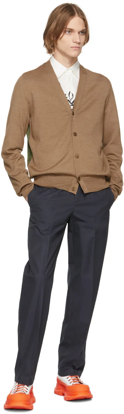 V-Neck Button Knitted Cardigan