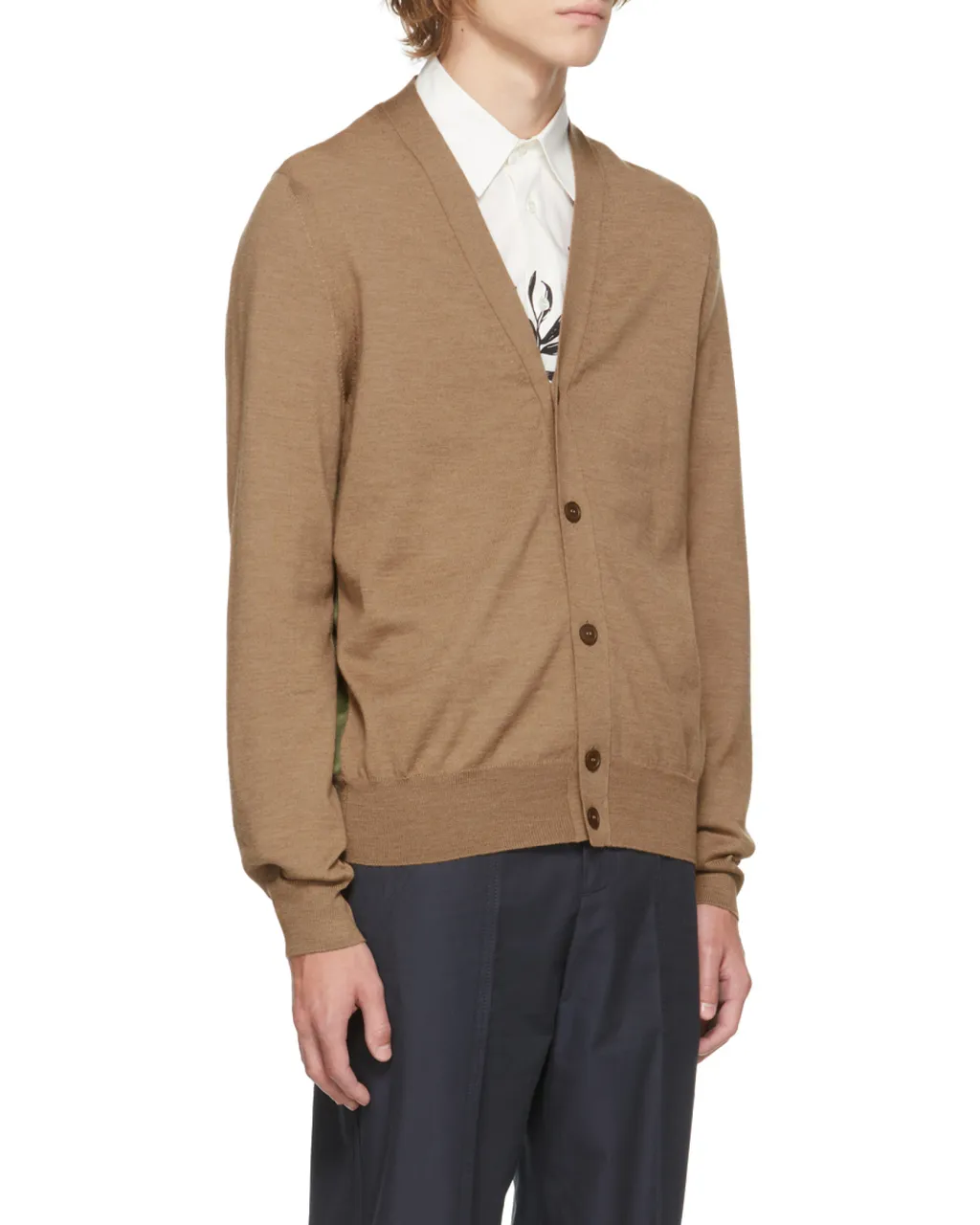 V-Neck Button Knitted Cardigan