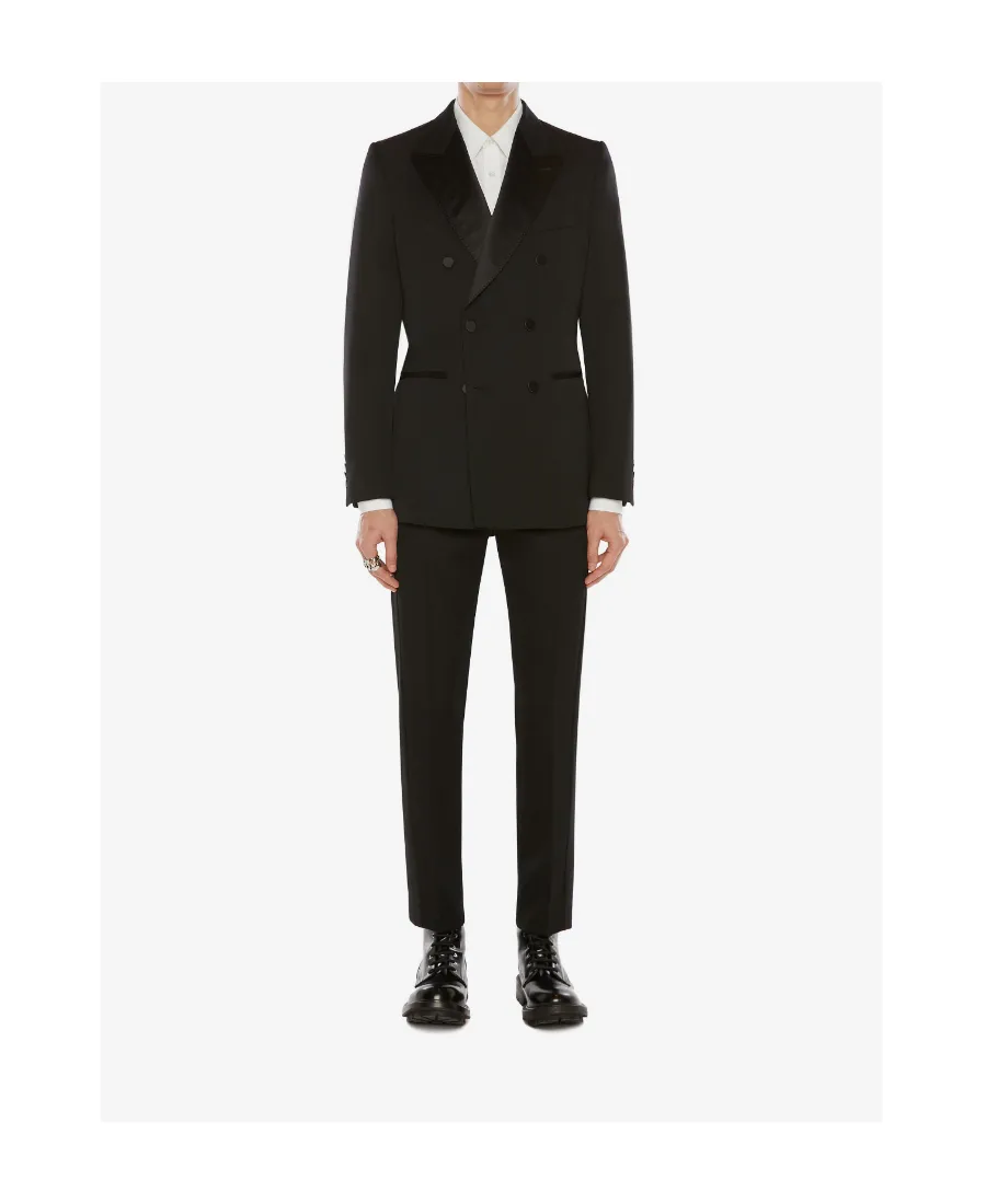 Double-Breasted Suit Jacket