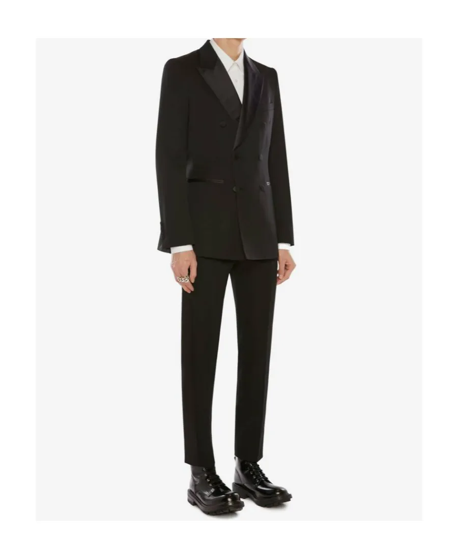Double-Breasted Suit Jacket