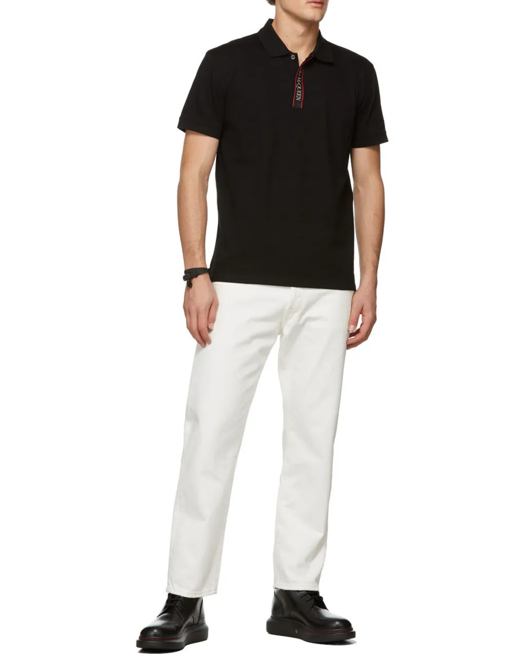 Logo Tape Polo Shirt