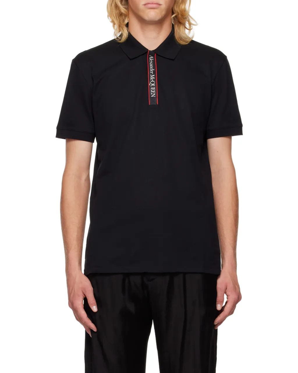 Logo Tape Polo Shirt