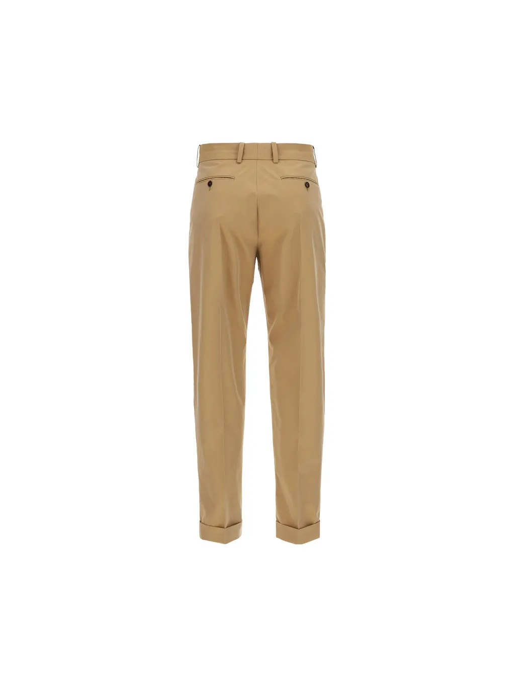 Concealed-Fastening Tailored Trousers