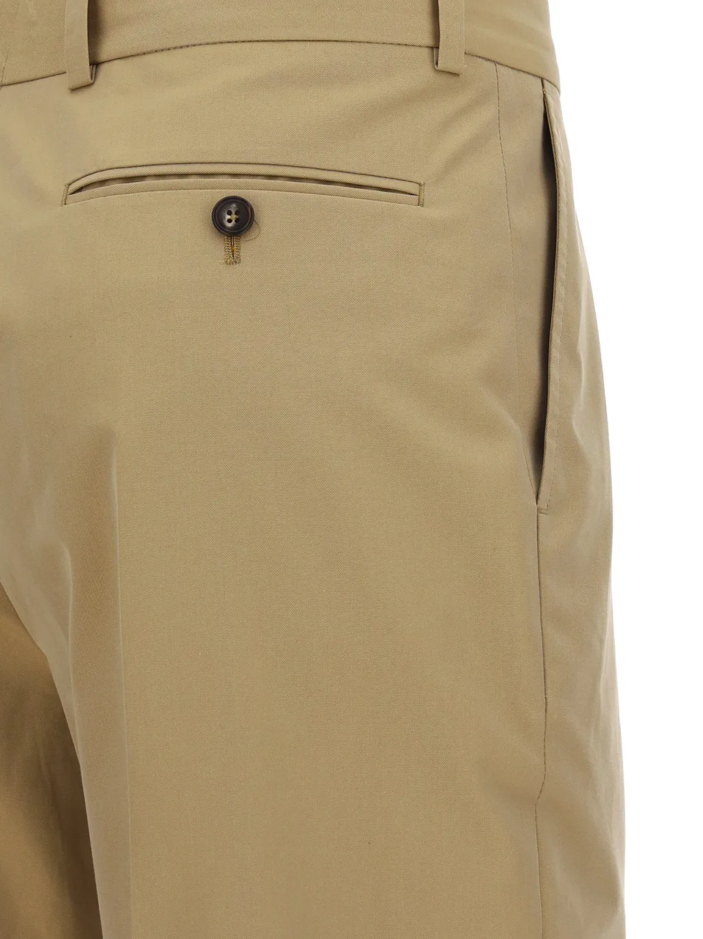 Concealed-Fastening Tailored Trousers