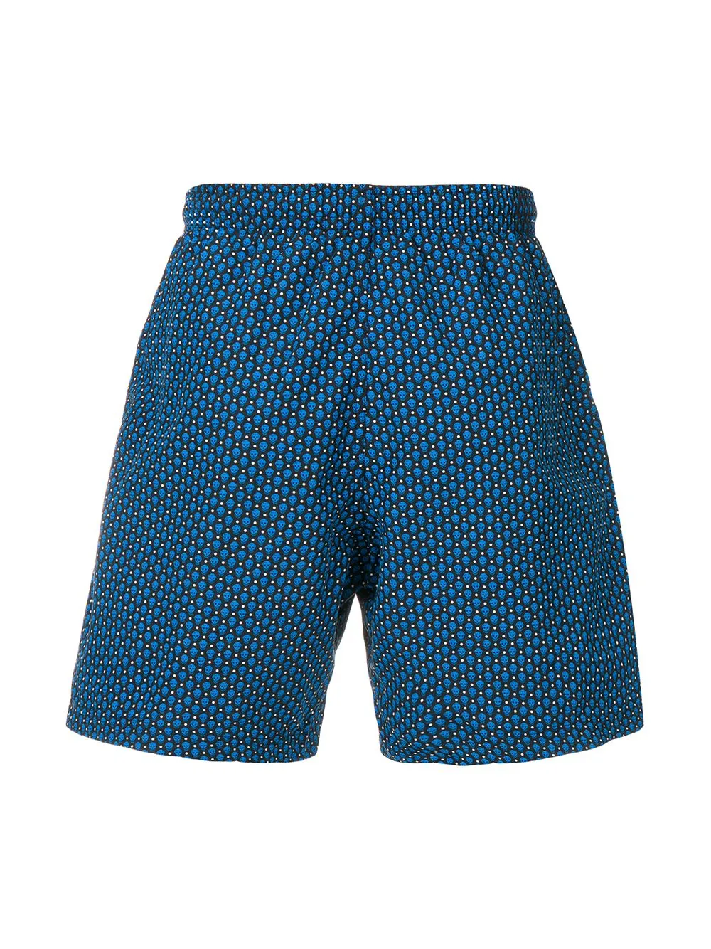 Skull Pattern Swim Shorts
