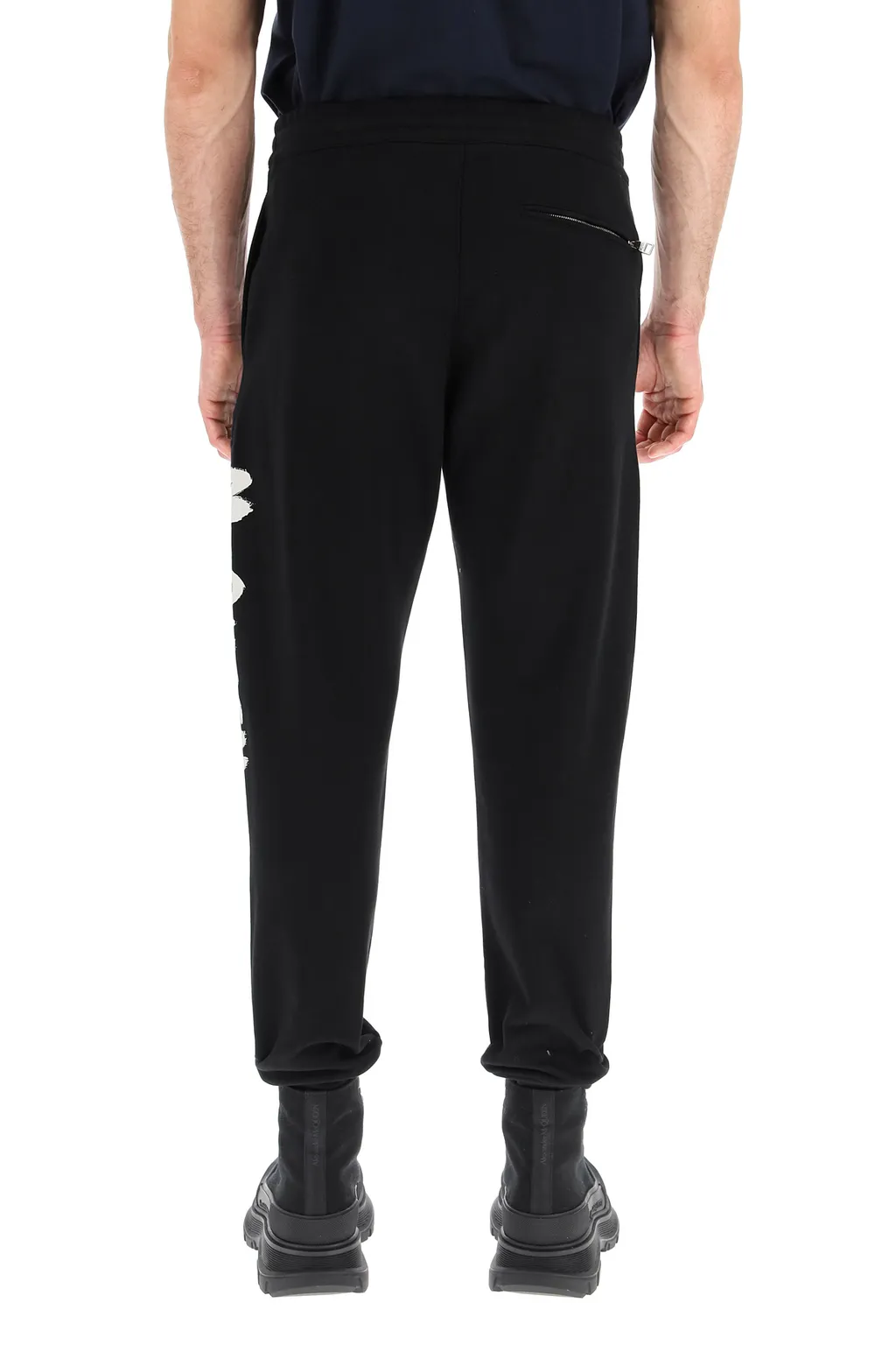 Graffiti Logo Printed Track Pants