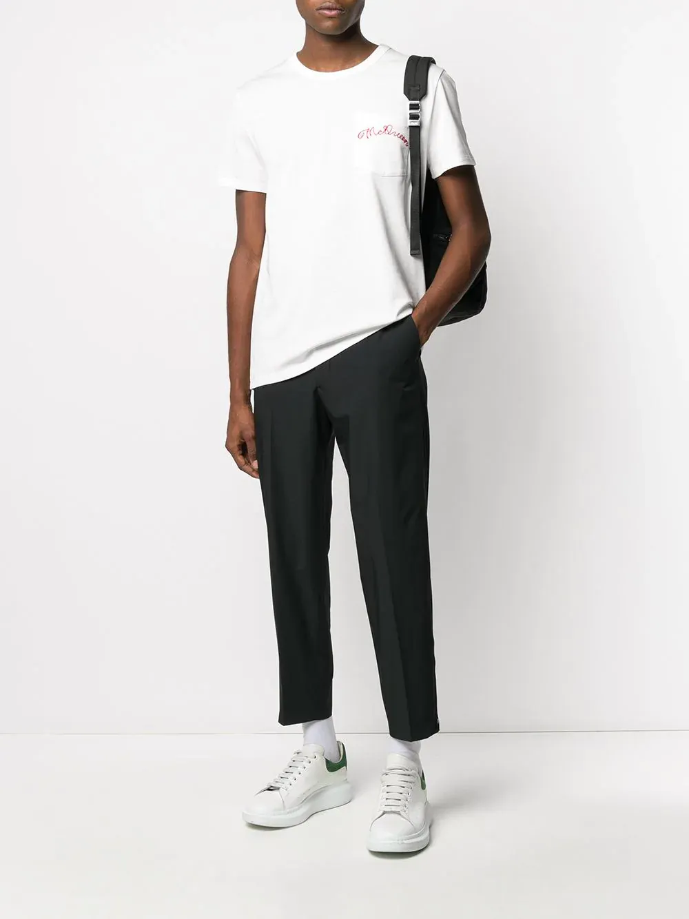 Mcqueen Embroidered T-Shirt