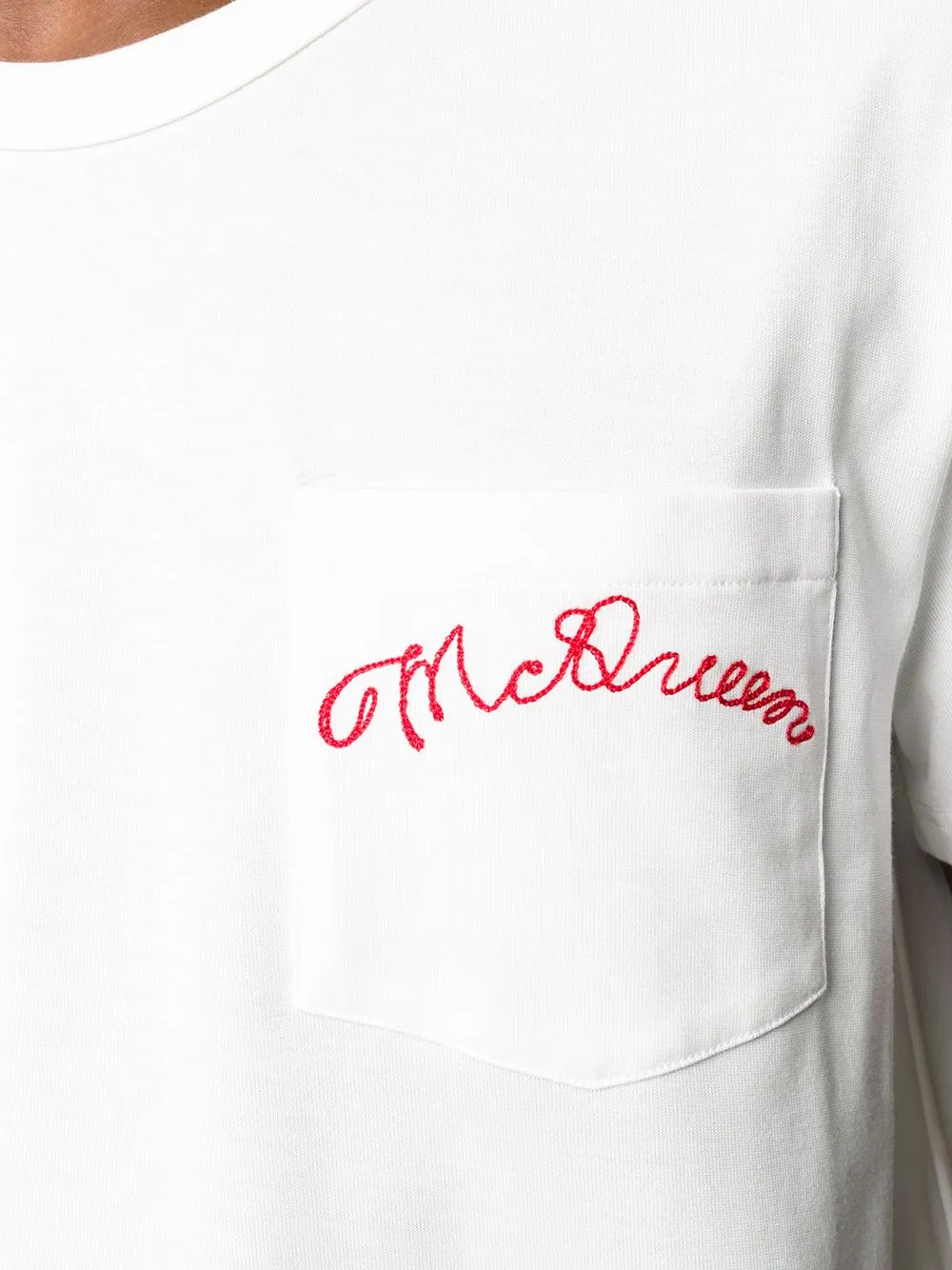 Mcqueen Embroidered T-Shirt