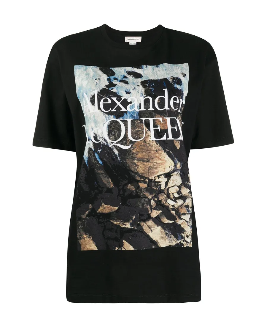 Graphic-Print Cotton T-Shirt