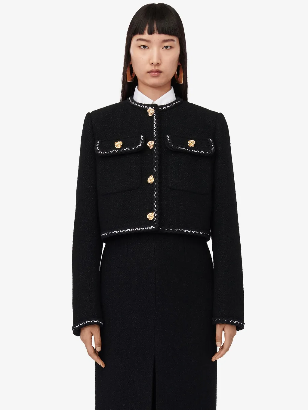 Long-Sleeved Casual Jacket