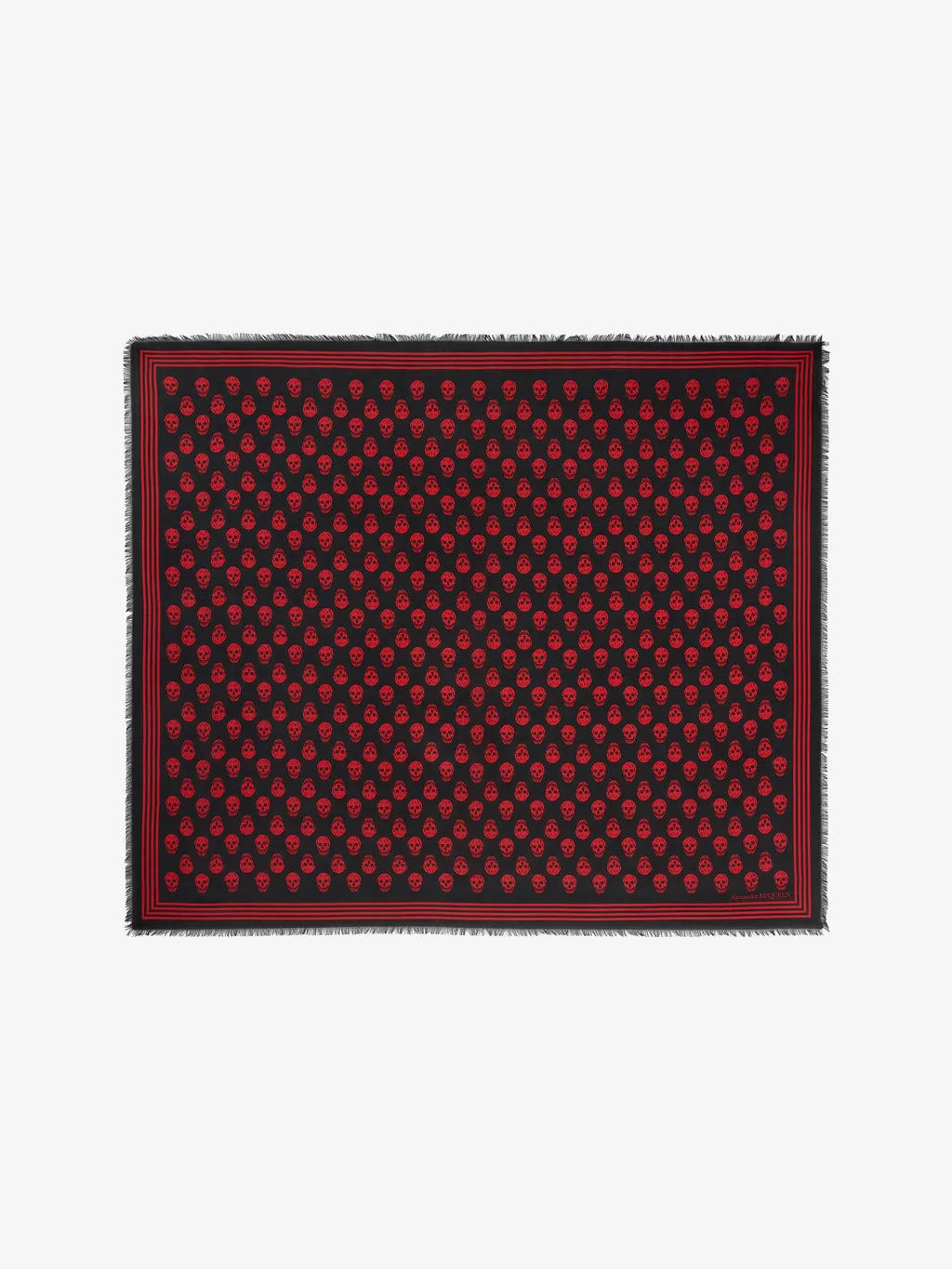 Skull Print Scarf