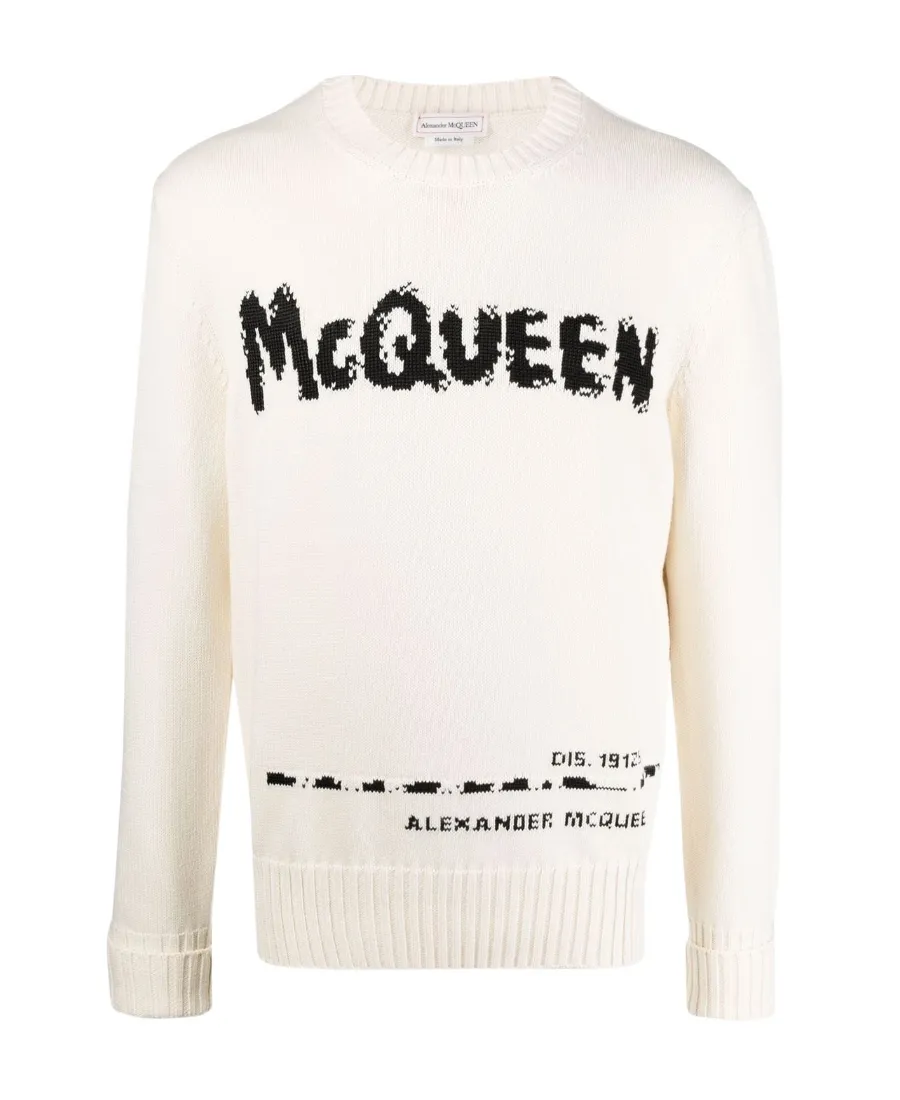 Graffiti Logo Intarsia Jumper