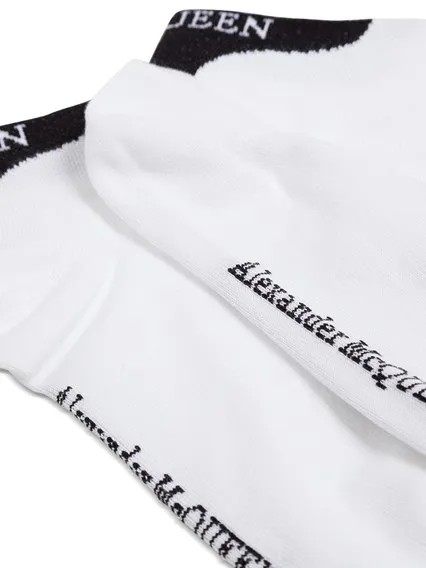 Logo Intarsia Ankle Socks
