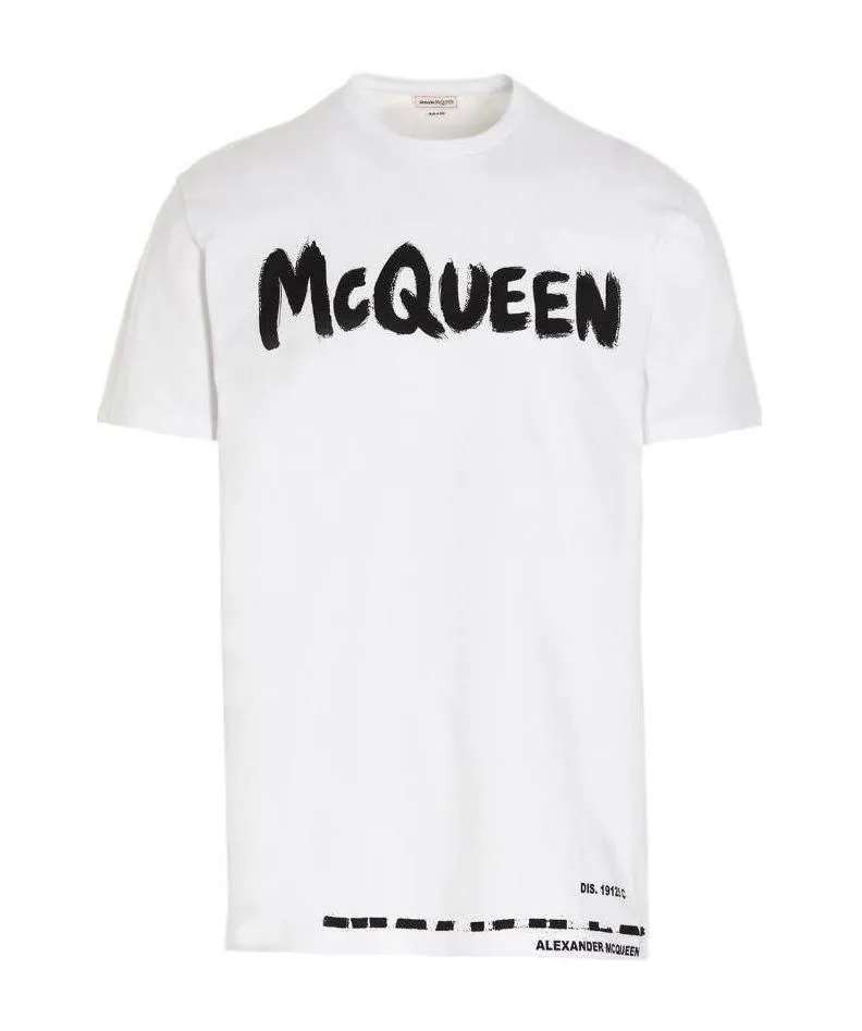 Graffiti Logo Crewneck T-Shirt