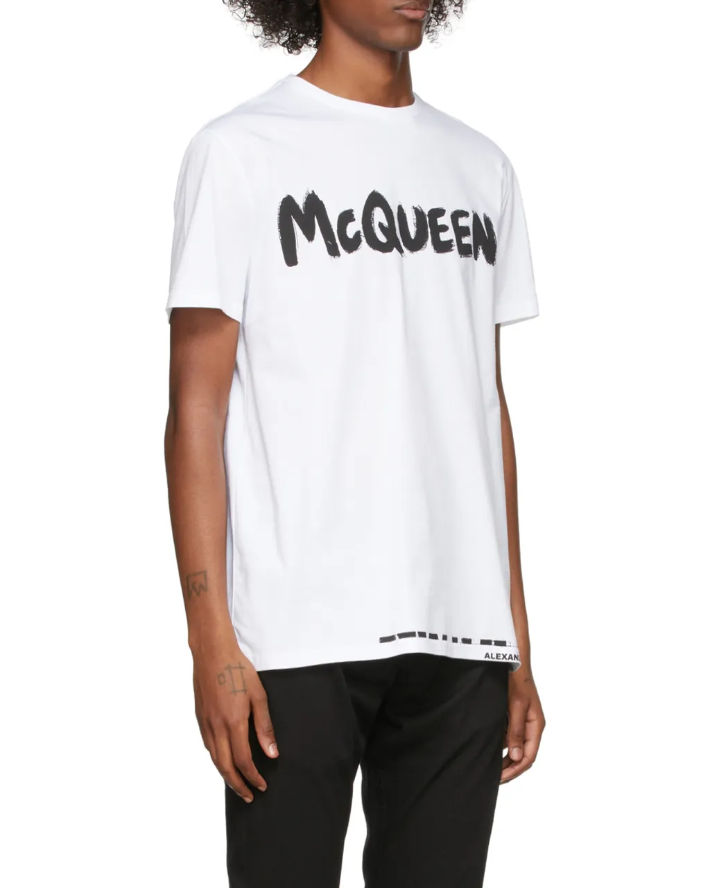Graffiti Logo Crewneck T-Shirt