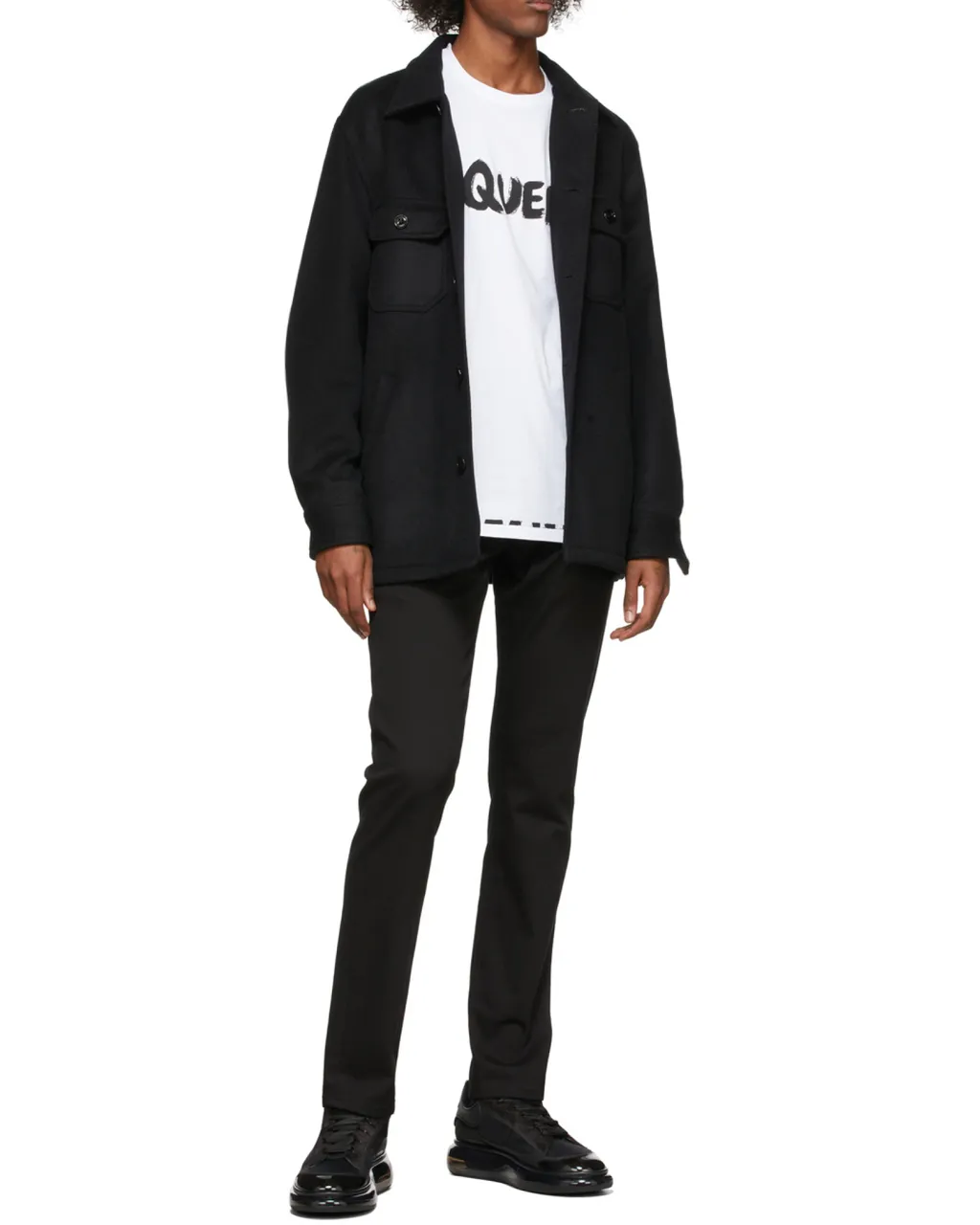 Graffiti Logo Crewneck T-Shirt