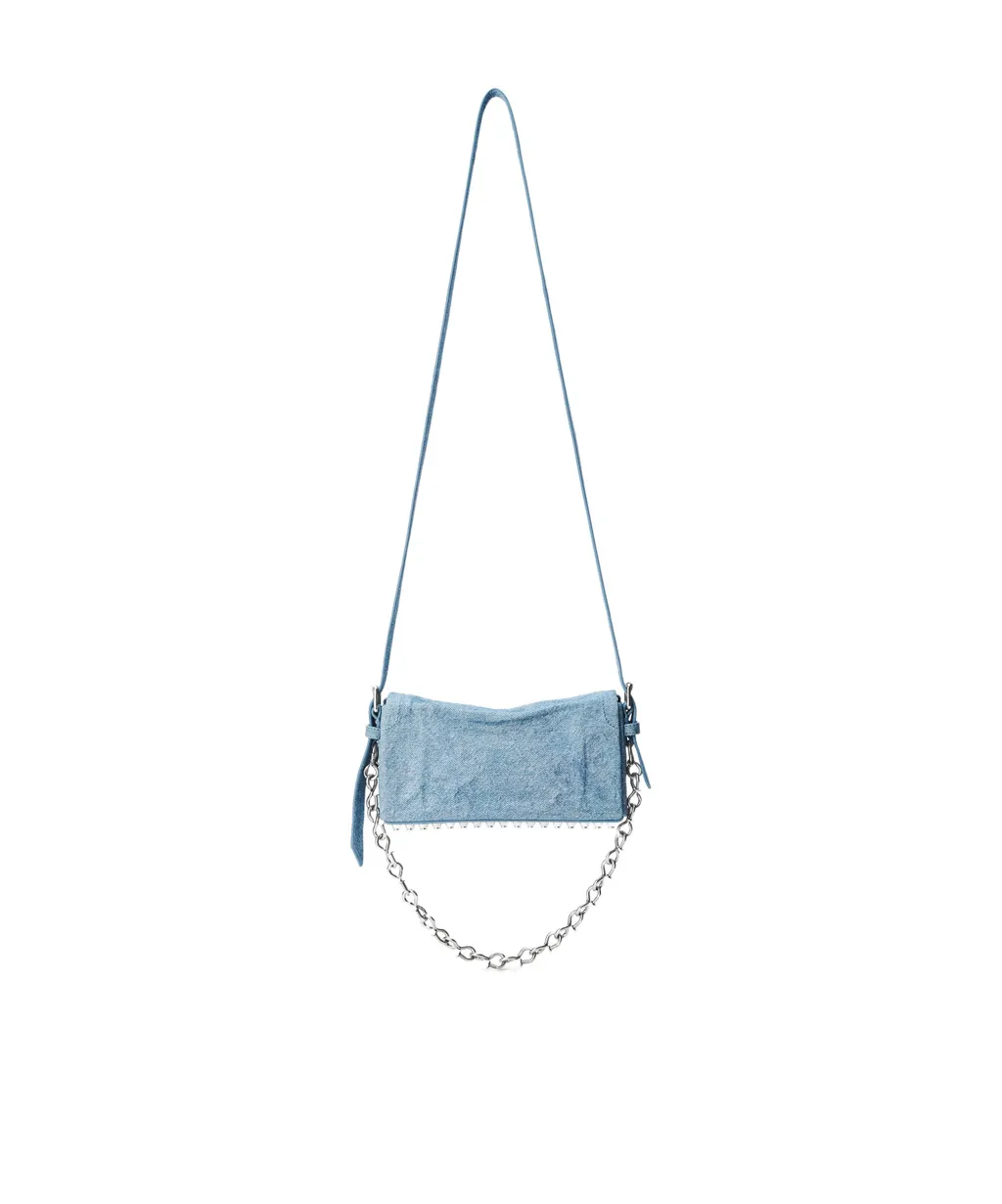 Ricco Crushed Flap Shoulder Bag